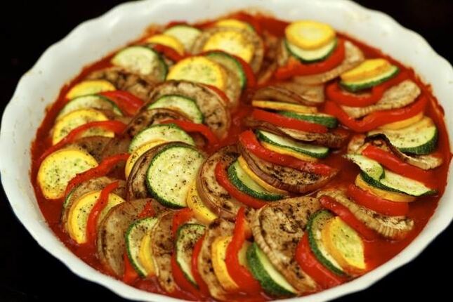 przygotowanie ratatouille na dietę Dukana