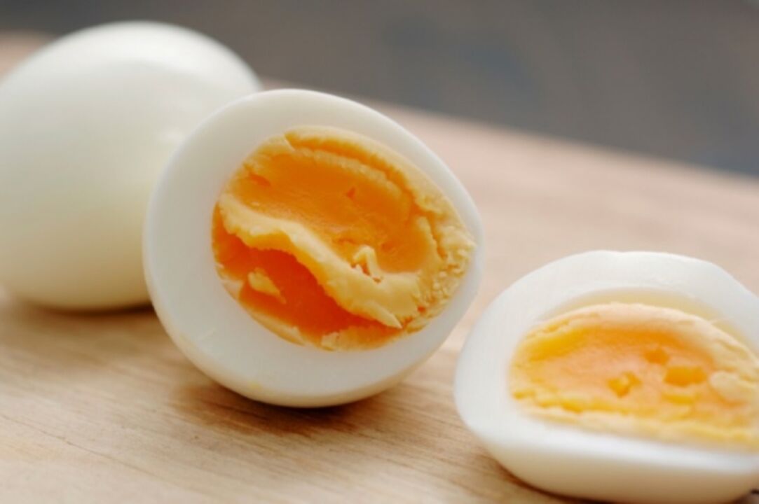 jajka na twardo na japońską dietę